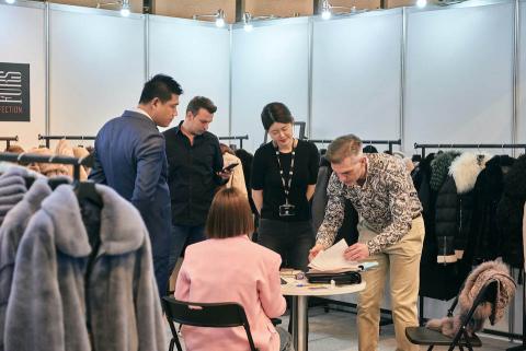 Buyers at The International Fur & Leather 2023, Seoul